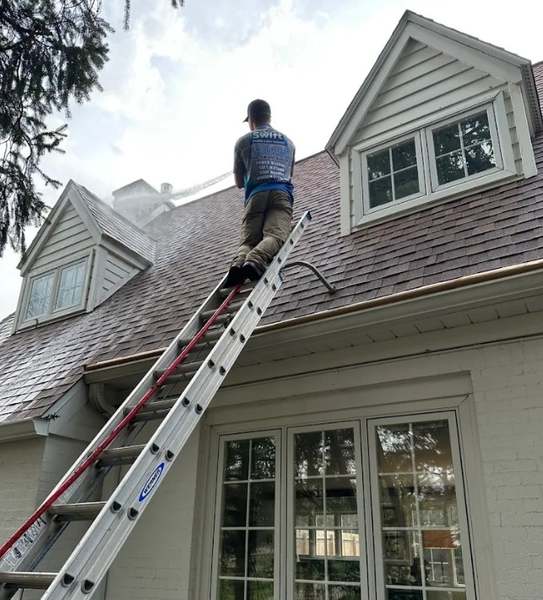Affordable roof cleaning Portage MI by Swift Power & Soft Washing