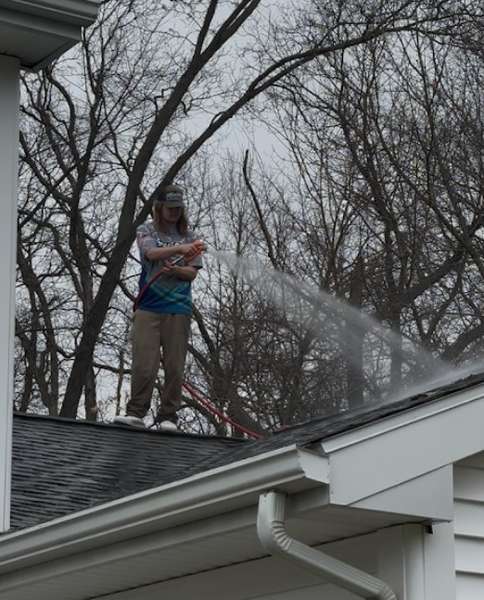 Affordable roof cleaning services Portage MI by Swift Power & Soft Washing