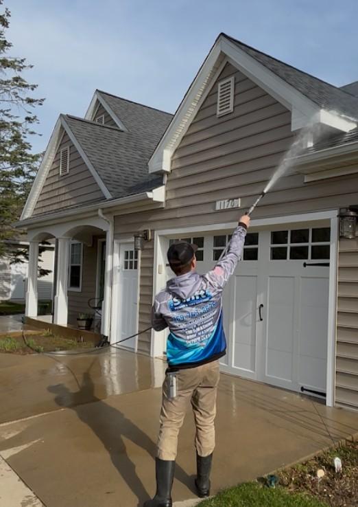 Best house washing Portage MI by Swift Power & Soft Washing