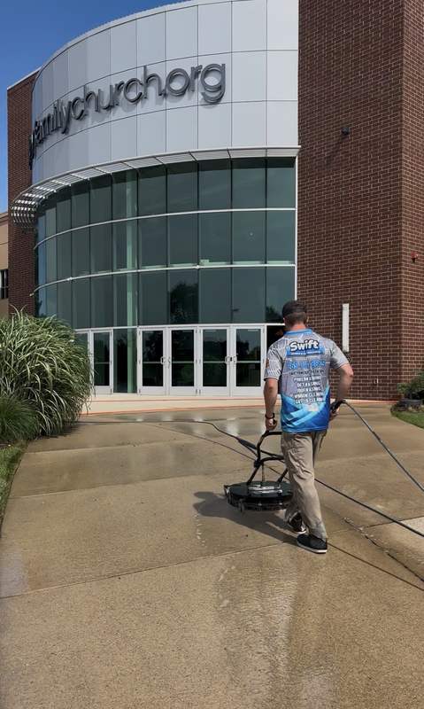 Commercial pressure washing Texas Corners MI by Swift Power & Soft Washing