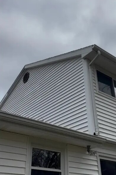 House soft washing in Kalamazoo, MI, after cleaning