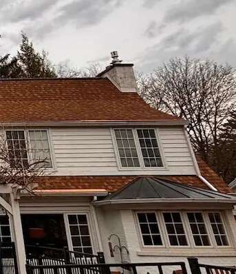 Roof cleaning in Kalamazoo, MI, after cleaning